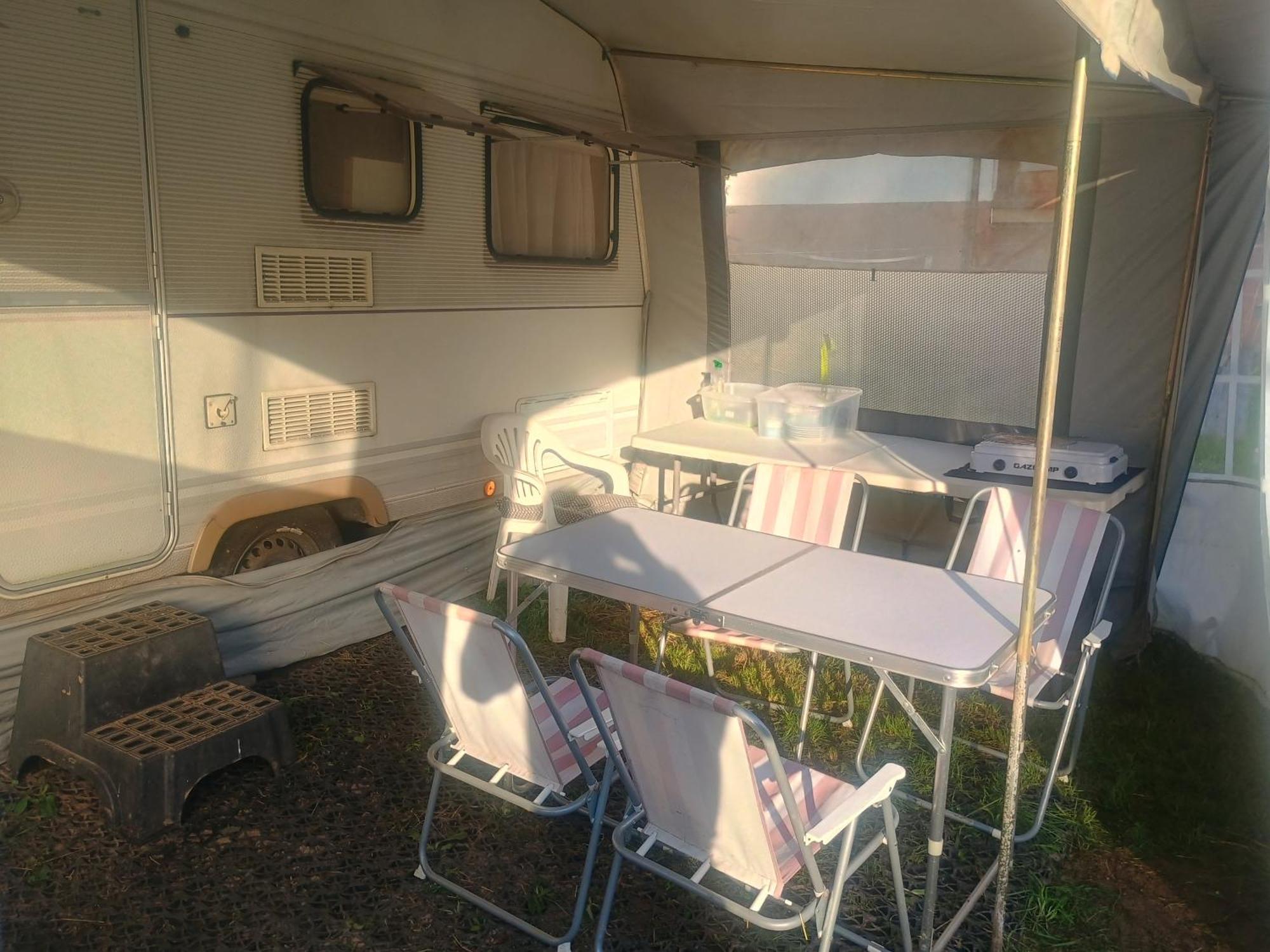 Wildcamp Resort Masseria La Murgia Unterkunft In Einem Wohnwagen Rimbach  Экстерьер фото