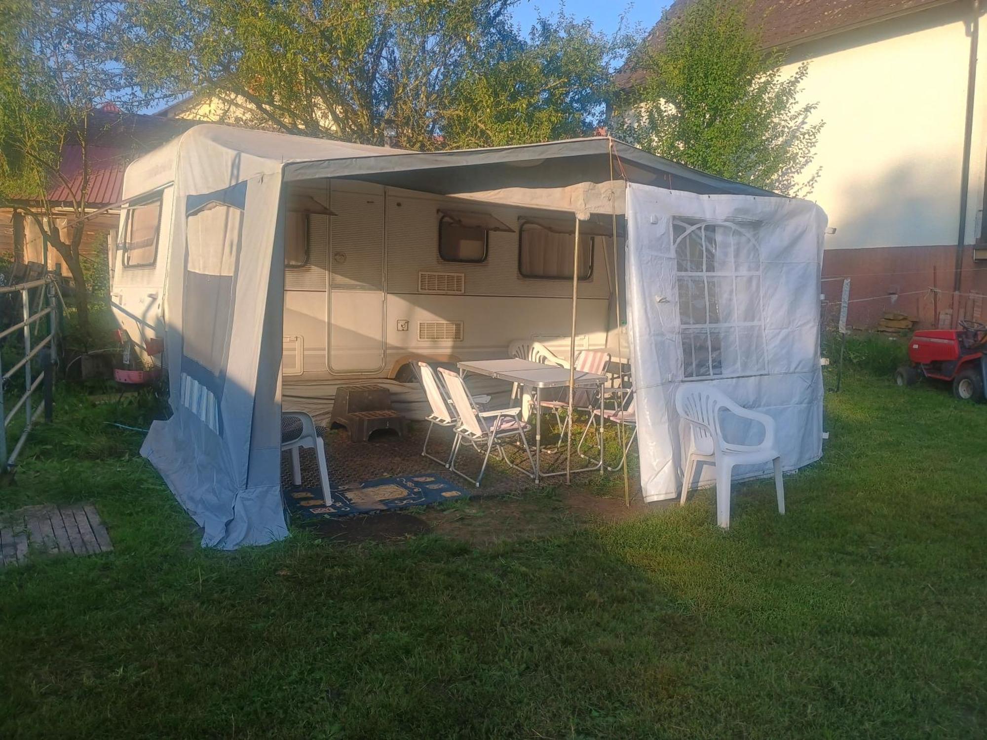 Wildcamp Resort Masseria La Murgia Unterkunft In Einem Wohnwagen Rimbach  Экстерьер фото