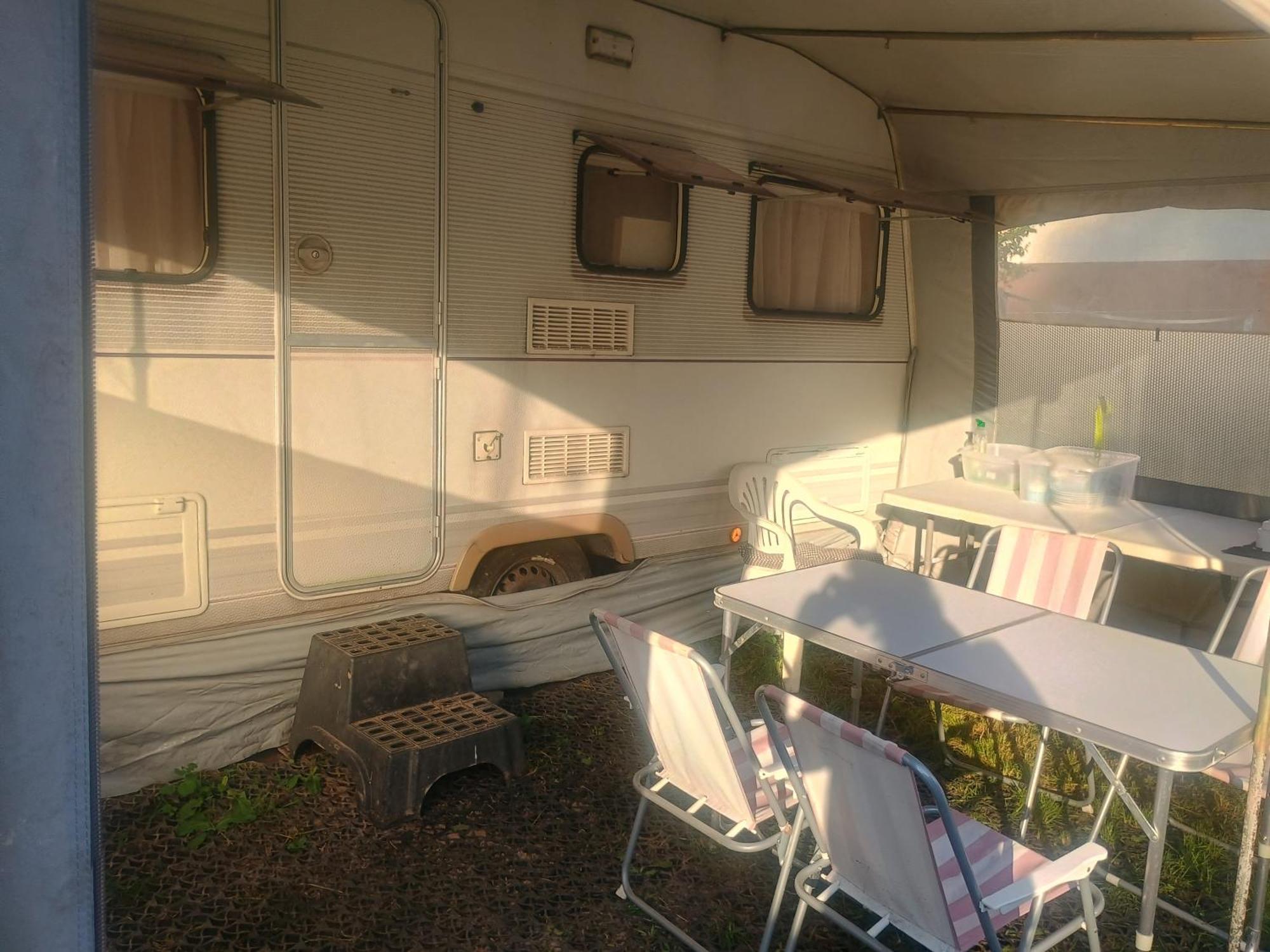 Wildcamp Resort Masseria La Murgia Unterkunft In Einem Wohnwagen Rimbach  Экстерьер фото